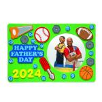 Fun Express 2025 (Make Your Own Year) Fathers Day Picture Frame Craft Kit, Set of 12, Great for Classroom, Summer Camp and Home Crafts for Kids
