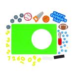 Fun Express 2025 (Make Your Own Year) Fathers Day Picture Frame Craft Kit, Set of 12, Great for Classroom, Summer Camp and Home Crafts for Kids