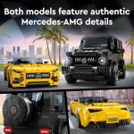 LEGO Speed Champions Mercedes-AMG G 63 & Mercedes-AMG SL 63 Building Toys - Kids Pretend Play Toy Cars for Boys & Girls, Ages 10+ Years - Gifts for Christmas - 76924