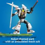 LEGO City Robot World Roller Coaster Building Set - Kids Engineering Toy with Posable Mech Suit for Boys & Girls, Ages 8+ - Gift Ideas for Christmas - 60421