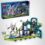 LEGO City Robot World Roller Coaster Building Set - Kids Engineering Toy with Posable Mech Suit for Boys & Girls, Ages 8+ - Gift Ideas for Christmas - 60421