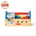 Melissa & Doug Take-Along Tool Kit Wooden Construction Toy (24 pcs)