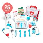 Melissa & Doug Get Well Doctor Kit, 25-Piece Toddler Doctor Play Set, Realistic Pretend Play Toys & Accessories, Preschool Toys for Girls & Boys Ages 3+