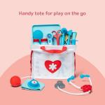 Melissa & Doug Get Well Doctor Kit, 25-Piece Toddler Doctor Play Set, Realistic Pretend Play Toys & Accessories, Preschool Toys for Girls & Boys Ages 3+