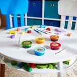 Crayola Spill Proof Paint Set - Toddler Stocking Stuffer, Washable Paint for Kids, Includes Paint Brush & Paper, No Drip, Less Mess Arts & Crafts, Ages 3+