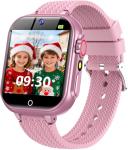 wepfum Kids Smart Watch for Girls Ages 5-12 with 32 Games, HD Touch Screen, Camera, Video/Audio Recording, Music Player, Alarm Clock 12/24, Christmas Birthday Gifts Toys for Girls Ages 4 5 6 7 8 9 10