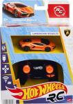 Hot Wheels RC Toy Car, Remote-Control Lamborghini Revuelto in 1:64 Scale, Recharge with USB Cable, Races & Stunts On- and Off-Track with Turbo Boost