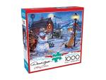 Buffalo Games - Darrell Bush - Country Christmas - 1000 Piece Jigsaw Puzzle For Adults -Challenging Puzzle Perfect for Game Nights - Finished Size is 26.75 x 19.75