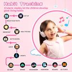 Kids Smart Watch Gift for Girls Age 5-12, 39 Games HD Touch Screen Watches with Video Camera Music Player Pedometer Flashlight 12/24 hr Educational Toys Birthday Gifts for Girls Ages 7 8 9 10