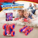 Remote Control Car,RC Cars Boys Toys for 3 4 5 6 7 8 9 10 11 12 Year Old Boy Double Sided 360°Flip 4WD Rechargeable Drift RC Race Car Birthday Gifts Christmas Basket Stuffers for Kids Age 3-12