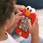 SESAME STREET Learn with Elmo Pretend Play Phone, Learning and Education, Holiday Stocking Stuffers, Gifts, Presents, Kids Toys for Ages 2 Up by Just Play