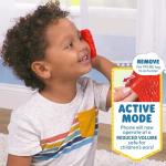 SESAME STREET Learn with Elmo Pretend Play Phone, Learning and Education, Holiday Stocking Stuffers, Gifts, Presents, Kids Toys for Ages 2 Up by Just Play