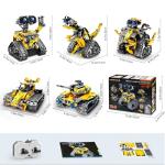 HOGOKIDS Robot Building Toys for Kids - 5 in 1 Remote & APP Controlled Building Set | RC Wall/Engineer Robot/Mech Dinosaur STEM Toys for Boys Girls Age 6 7 8 9 10 11 12+ Year Old (520 Pcs)