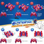 Remote Control Car,RC Cars Boys Toys for 3 4 5 6 7 8 9 10 11 12 Year Old Boy Double Sided 360°Flip 4WD Rechargeable Drift RC Race Car Birthday Gifts Christmas Basket Stuffers for Kids Age 3-12