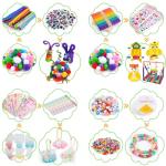 Sundaymot Arts and Crafts Supplies for Kids, 2000+Pcs DIY Craft Kits, Ages 6-10, Educational Preschool and Homeschooling Arts Programs, Children Craft Kits, Christmas Gifts for Boys and Girls.