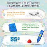 Qiaojoy V2 Interactive Kids Map Bilingual United States Map for Kids Learning, Educational Talking USA Map Poster Geography Games Personalized Kid Toys for Boys & Girls Ages 3-12.