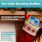 BUNMO Stocking Stuffers for Kids - Toddler Suction Bath Toys - Connect, Build, Create - Toddler Stocking Stuffers - Fine Motor Skills - Stimulating Sensory Fun - Textured 10 Pack