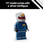 LEGO Speed Champions Oracle Red Bull Racing RB20 F1 Race Car Model Kits - Building Set for Adults, Ages 18+ with Realistic Features - Red Bull DIY Crafts for Display - Gift Idea for F1 Fans - 77243