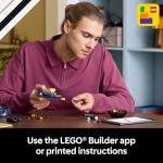 LEGO Speed Champions Oracle Red Bull Racing RB20 F1 Race Car Model Kits - Building Set for Adults, Ages 18+ with Realistic Features - Red Bull DIY Crafts for Display - Gift Idea for F1 Fans - 77243