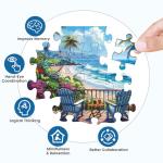 Jigsaw Puzzles for Adults 500 Pieces, Interlock Perfectly Letter on Back No Dust, Home Decor Birthday Party Gift Toy for Men Women Elders Seniors, 1:1 Poster Educational Toys & Games | 20.5 x 15 in