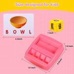 Fenikso Matching Letter Game, Alphabet Spelling & Reading Words, Objects & Color Recognition, Early Learning Educational Toy for Preschooler & Kindergarten Kids Over 3-8 Years Old, Best Gifts