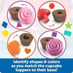 Learning Resources Smart Snacks Shape Sorting Cupcakes - Toddler Girl And Boys Toys, Play Food, Toy Kitchen Accesories, Fine Motor Skills, Preschool Montessori, Shape Sorter , Kids Birthday