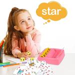 Fenikso Matching Letter Game, Alphabet Spelling & Reading Words, Objects & Color Recognition, Early Learning Educational Toy for Preschooler & Kindergarten Kids Over 3-8 Years Old, Best Gifts