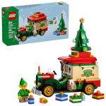 LEGO Santa’s Delivery Truck Building Toy for Kids - Construction Set for Play or Christmas Decor - Building Blocks for Girls & Boys, Ages 8+ - Holiday Craft Ideas for Families - 40746