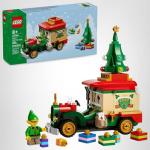 LEGO Santa’s Delivery Truck Building Toy for Kids - Construction Set for Play or Christmas Decor - Building Blocks for Girls & Boys, Ages 8+ - Holiday Craft Ideas for Families - 40746