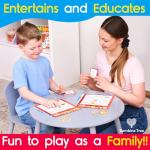 THE BAMBINO TREE Sight Word Bingo Game Level 1 and 2 - Educational Games for Kids - Learn to Read Vocabulary for Kindergarten 1st Grade - Dolch's Fry's Words Lists