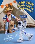 Ruko 1088 Smart Robots for Kids, Large Programmable Interactive RC Robot with Voice Control, APP Control, Present for 4 5 6 7 8 9 Years Old Kids Boys and Girls