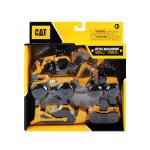 Cat Construction Little Machines 5 Pack - Great Cake Toppers