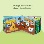 Melissa & Doug Poke-a-Dot! Old MacDonald’s Farm, Interactive Children's Board Book with Buttons to Pop, Educational Sensory Toy for Toddlers & Preschoolers Ages 3+ - FSC Certified