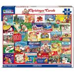 White Mountain 1000 Piece Jigsaw Puzzle Winter Christmas Holiday Puzzles for Adults and Kids 24"x30" Large Pieces - Chrismas Carols