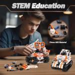 Kyanio STEM Robotics Kits for Kids Ages 8-12 8-14 Year Old, 3 in 1 Remote/APP Control & Programming Robot Building Set, Toy Coding Science Projects, Birthday Gift Ideas for 8 9 10 11 12+ Boys & Girls