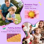 Microscope for Kids - Mini Pocket Handheld Microscope for Toddlers-STEM Educational Science Kit Toys for Christmas Birthday Gifts Toys for 5 6 7 8 9 10 11 12 Year Old Girls（Purple）