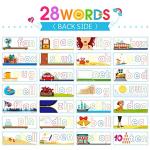 KMUYSL Learning Toys for 3 4 5 6 Years Old Boys and Girls - See & Spell CVC Word Builders with Alphabet Cards for Kids, Preschool Learning Activities Toys, Idea Birthday Gifts for Age 3-5 4-6 Kids