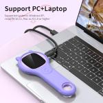 Microscope for Kids - Mini Pocket Handheld Microscope for Toddlers-STEM Educational Science Kit Toys for Christmas Birthday Gifts Toys for 5 6 7 8 9 10 11 12 Year Old Girls（Purple）