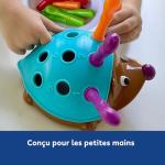 Learning Resources Spike The Fine Motor Hedgehog - Toddler Montessori Toys, Stacking Shape, Gifts For Boys And Girls, Sorting And Matching Skill Activities, Educational Games, Kindergarten