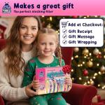 PURPLE LADYBUG Mermaid Headband Kit - Mermaid Gifts for Girls 4-6, Girl Toys and Crafts for Girl Ages 6-8, Birthday Gift, Hair Accessories for Girls, Christmas Gifts