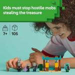 LEGO Minecraft The Illager Desert Patrol Toy Figures and Playset - Building Minecraft Toy for Kids, Boys and Girls, Ages 7+ - with 4 Figures for Pretend Play - Gift Idea for Birthdays - 21267