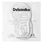 Dvbonike 24Pcs Sunday School Crafts for Kids Color Your Own Jesus Walks with Us Craft Kit Christian Religious Footprint Coloring Card DIY Drawing Party Gifts VBS Home Classroom Art Activity Supplies