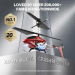 SYMA S107H-E RC Helicopter for Kids 8-12 and Beginners, Remote Control Helicopter with Altitude Hold, 2 Speed Modes, Whole Alloy Toy for Boys Girls Indoor Gift