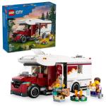 LEGO City Holiday Adventure Camper Van Building Toy Set - Vacation Toy for Kids, Boys and Girls, Ages 6+ - Includes 3 Minifigures and Accessories - Gift Idea for Birthdays & Holidays - 60454