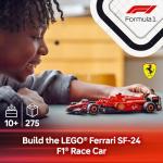 LEGO Speed Champions Ferrari SF-24 F1 Race Car Toys - Building Sets for Kids, Boys & Girls, Ages 10+ - Ferrari F1 Model Car Kits for Display or Play - Gift Ideas for Birthdays and Fans - 77242