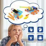 STEM Kits for Kids Crafts 6-8 8-12, Boys Gifts Toys for 6 7 8 Year Old Boy Birthday Gift Ideas, STEM Toys Crafts 6+ 7+ yr, Robotics Science Kits Activities Robot Building Age 8-10 9 10 11 12 13 14
