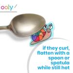 Ooly 28 PC DIY Shrinking Art Kit for Kids, 20 Plastic Pre Cut Charms and More, No Mess Creative Activity Jewelry Making Kit, Christmas Crafts for Kids - Fun Friends