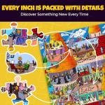 QUOKKA 1000 Piece Jigsaw Puzzle for Adults Knightly Cats – Premium Box Packaging with Extra Fun Challenges - Whimsical Cat Puzzle - Perfect for Relaxation & Creativity & Gift Giving