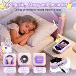 Kids Smart Phone Toys for Girls Age 3-9, Touchscreen Dual Camera Kids Phone, Christmas Birthday Gifts for Age 3 4 5 6 7 8 9, Toddler Learning Play Toy with Music Player, 8G Card