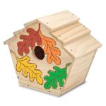 Melissa & Doug Created by Me! Birdhouse Build-Your-Own Wooden Craft Kit